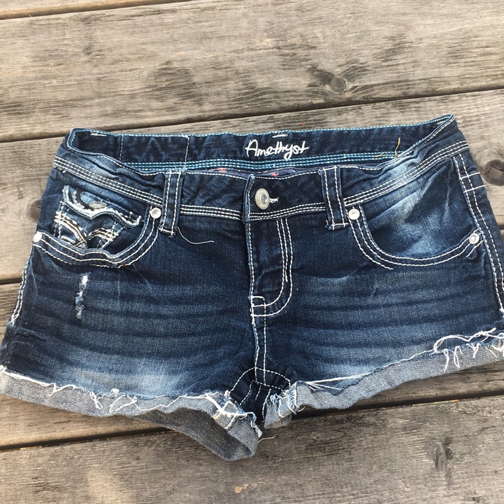 3/$15💥Amethyst daisy duke shorts